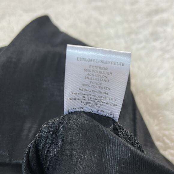 Pompous Studio Petites little black cocktail party sheath dress, 12p - Picture 10 of 10